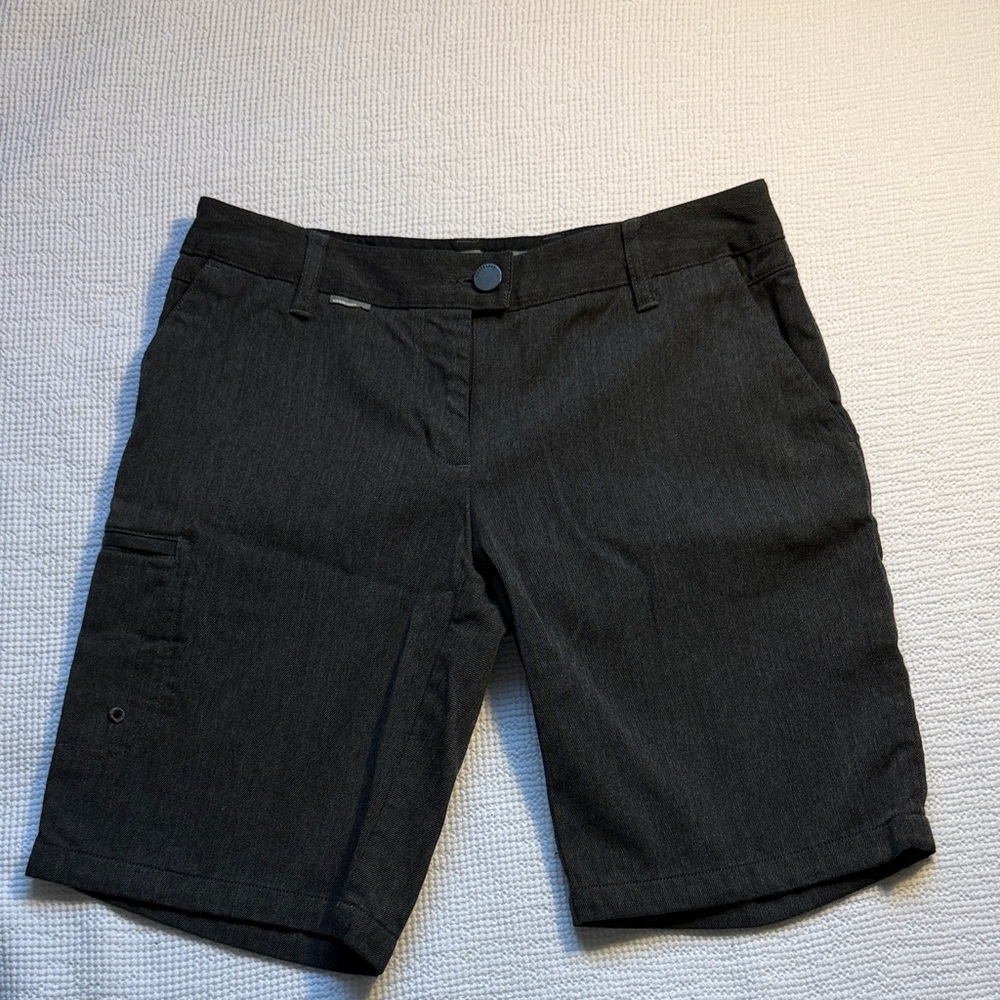 Icebreaker Women's Charcoal Performance Bermuda Shorts